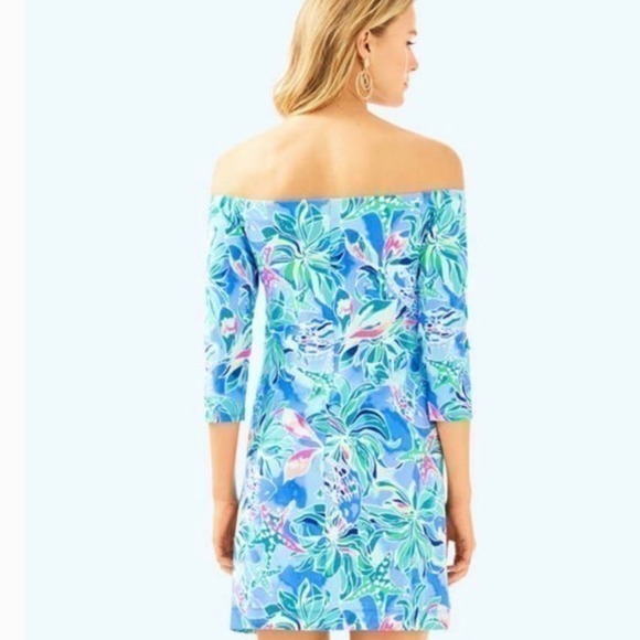 Lilly Pulitzer Laurana in Bennet Blue Celestial Blue Size XXS - Picture 2 of 8